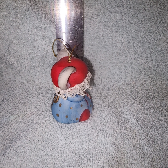 Red and Blue Mouse Ornament - Picture 2 of 6